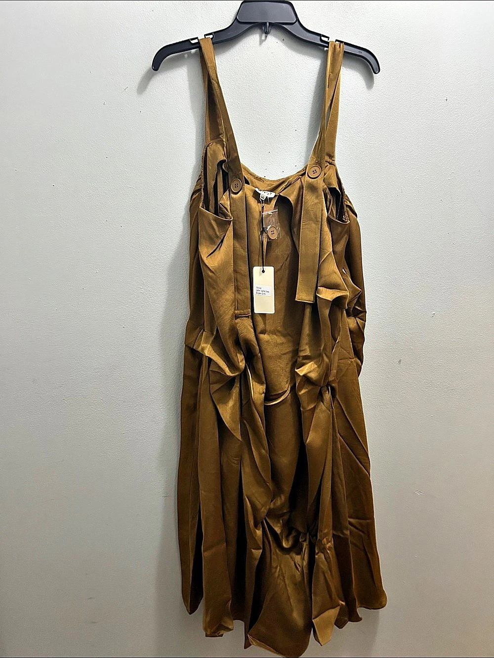 Faded Gypsy Brown Maxi Dress NWT